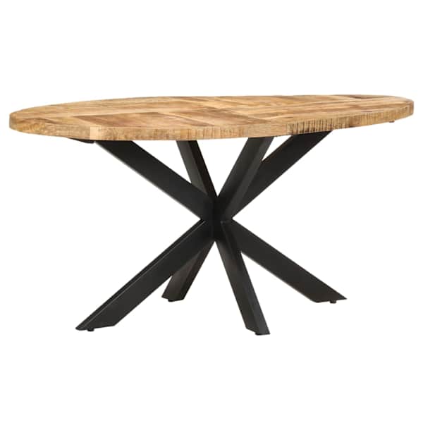 vidaXL s&ouml;&ouml;gilaud, 160 x 90 x 75 cm, t&ouml;&ouml;tlemata mangopuit