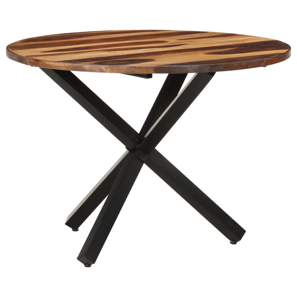Image of vidaXL Dining Table 100x100x75 cm Acacia Wood with Honey Finish