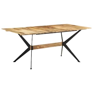 Jídelní stůl 180 x 90 x 76 cm masivní mangovníkové dřevo - obrázek 7