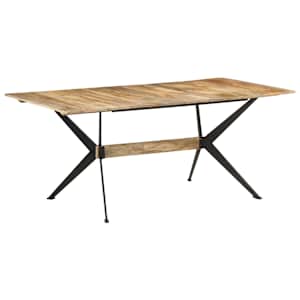 Jídelní stůl 180 x 90 x 76 cm masivní mangovníkové dřevo - obrázek 8