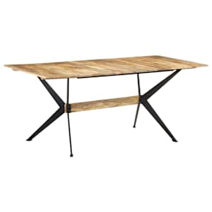 Jídelní stůl 180 x 90 x 76 cm masivní mangovníkové dřevo - obrázek 9