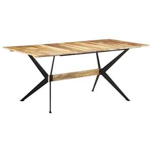 Jídelní stůl 180 x 90 x 76 cm masivní mangovníkové dřevo - obrázek 10