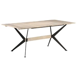 Jídelní stůl 180 x 90 x 76 cm masivní mangovníkové dřevo