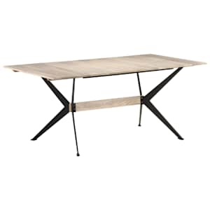 Jídelní stůl 180 x 90 x 76 cm masivní mangovníkové dřevo - obrázek 7