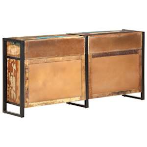 Příborník 172 x 35 x 80 cm masivní recyklované dřevo - obrázek 5