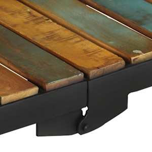Kuchyňský vozík 87 x 36 x 81 cm masivní recyklované dřevo - obrázek 8