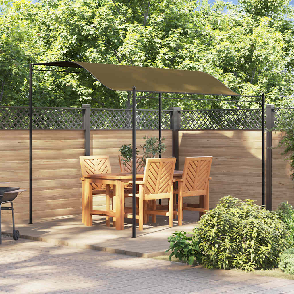 vidaXL Pavillon 3x2,4 m Taupe 180 g/m²