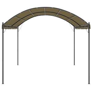 Altán 4 x 3 x 2,6 m taupe 180 g/m² - obrázek 3