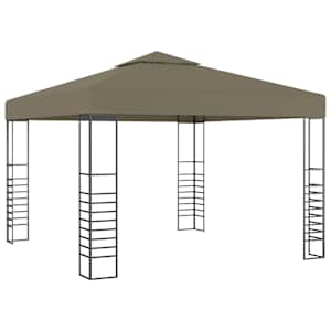 vidaXL varikatus 3 x 3 m, pruunikshall 180 g/m&sup2;