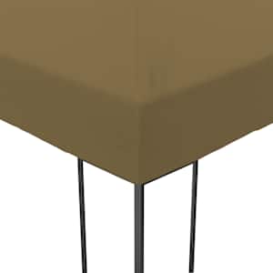 Zahradní altán 6 x 3 x 2,7 m taupe 180 g/m² - obrázek 4