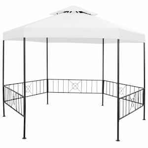 vidaXL varjualune 323 x 275 x 265 cm pruunikashall 180 g/m&sup2;