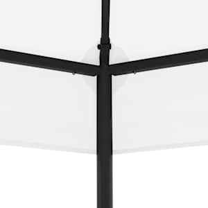 Zahradní altán 323 x 275 x 265 cm bílý 180 g/m² - obrázek 3