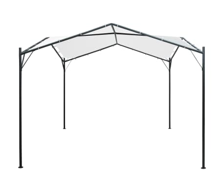 vidaXL Belv&eacute;d&egrave;re 3x3x2,6 m Blanc 180 g/m&sup2;