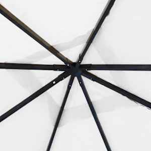 Altán 4 x 4 x 3 m bílý 180 g/m² - obrázek 3