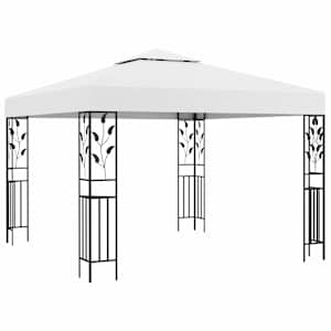 vidaXL varjualune 3 x 3 m valge 180 g/m&sup2;