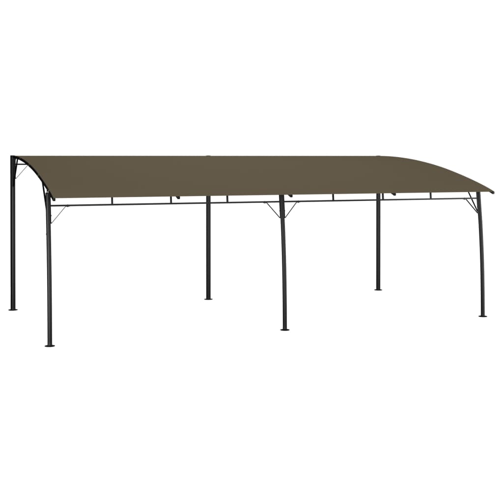 vidaXL Garten-Sonnenschutz 6x3x2,55 m Taupe