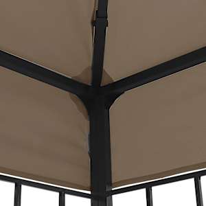 Altán 3 x 3 m taupe - obrázek 3