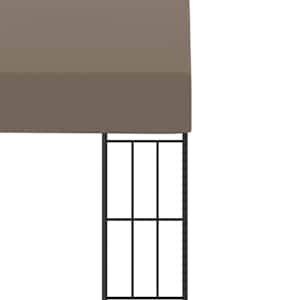 Altán ke zdi 3 x 3 m taupe textil - obrázek 5