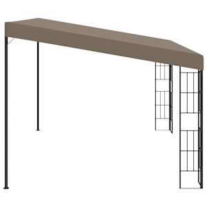 Altán ke zdi 4 x 3 m taupe textil - obrázek 3