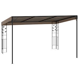 Altán ke zdi 4 x 3 x 2,5 m taupe - obrázek 4