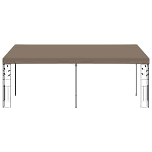 Altán ke zdi 6 x 3 x 2,5 m taupe - obrázek 2