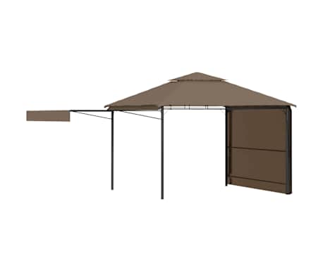 vidaXL Pavillon mit Doppelt Erweiterten D&auml;chern 3x3x2,75 cm 180 g/m&sup2;