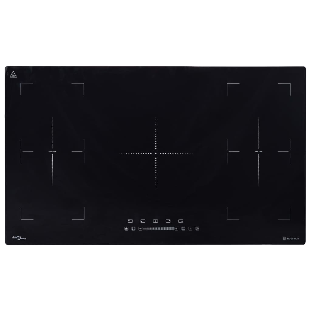 vidaXL Plaque de cuisson à induction Flexizone incorporée 3000 W 86 cm