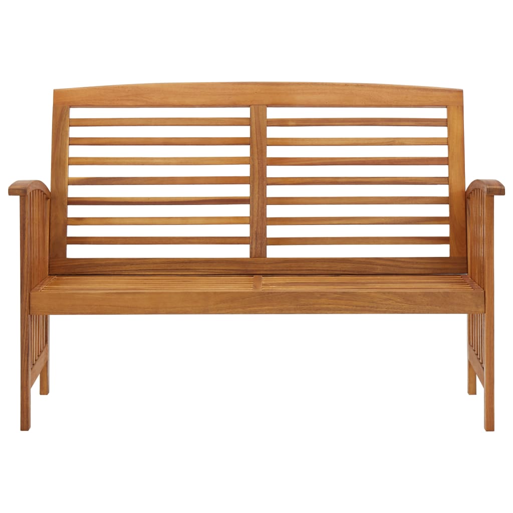 vidaXL Záhradná lavička 119 cm, akáciový masív