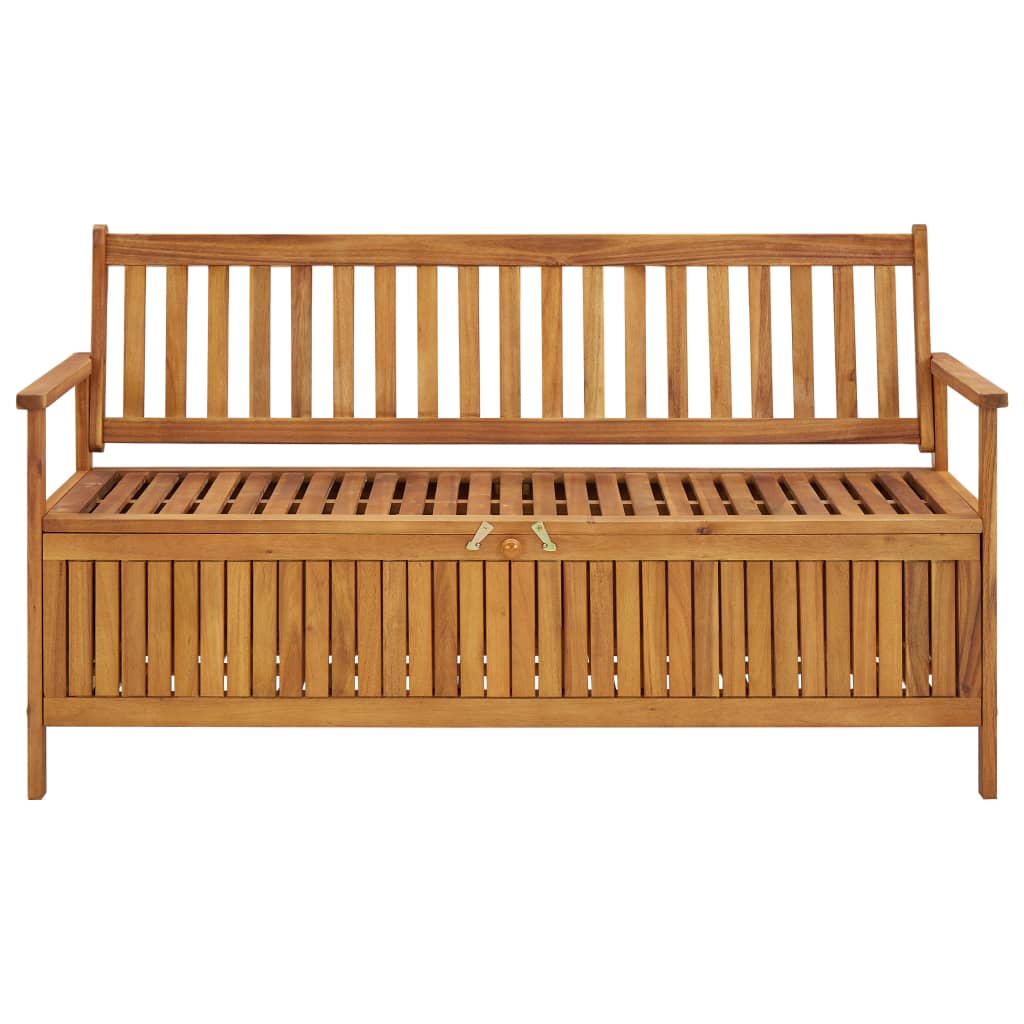 

vidaXL Tuinopbergbank 148 cm massief acaciahout