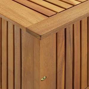 Zahradní úložný box 90 x 50 x 58 cm masivní akáciové dřevo - obrázek 9