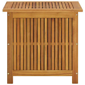 Zahradní úložný box 60 x 50 x 58 cm masivní akáciové dřevo - obrázek 4