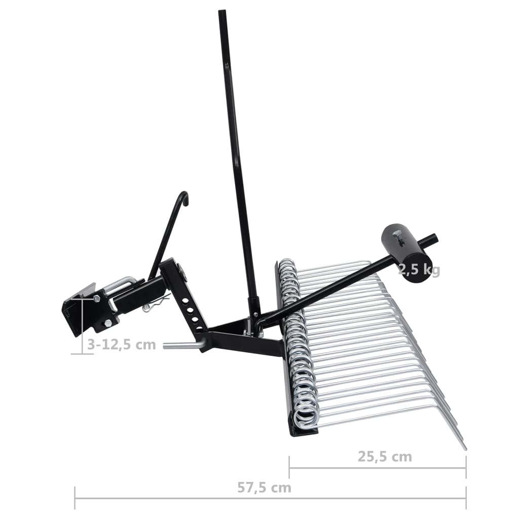 Scarificateur Pour Tondeuse Autoportée 120 Cm VidaXL 20 width=274
