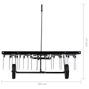 Vertikutátor pro zahradní traktor 100 cm - obrázek 9
