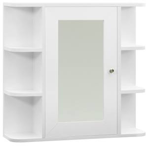 vidaXL vannitoa peegelkapp, valge, 66 x 17 x 63 cm, MDF