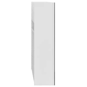 Koupelnová zrcadlová skříňka bílá 80 x 15 x 60 cm MDF - obrázek 4