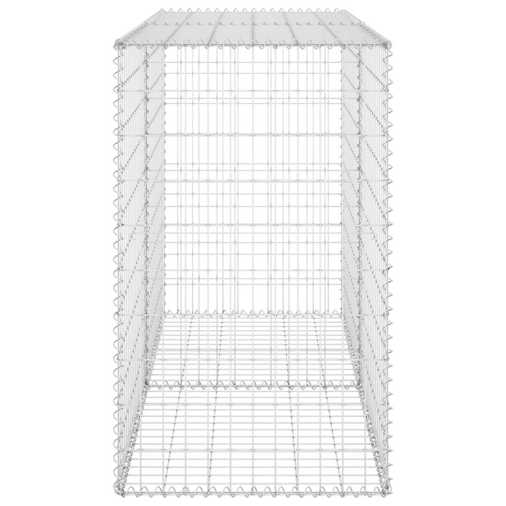 Gabion Wall with Covers Retaining Wall Stone Basket Galvanized Steel vidaXL - Picture 39 of 101