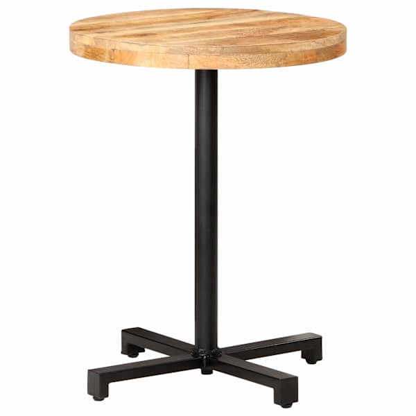 vidaXL bistroolaud, &Oslash; 60 x 75 cm, t&ouml;&ouml;tlemata mangopuit