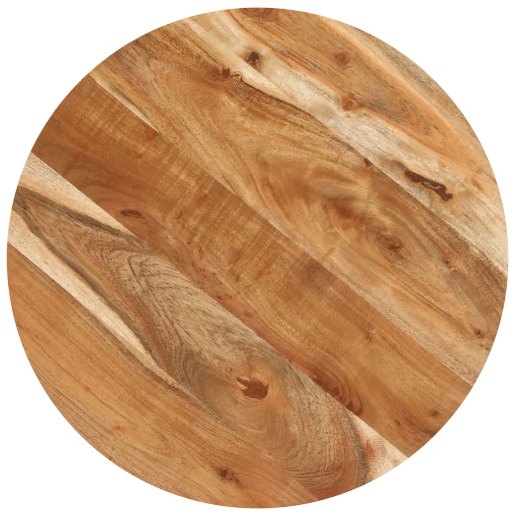 vidaXL Bistro Table Round 19.7"x29.5" Solid Acacia Wood