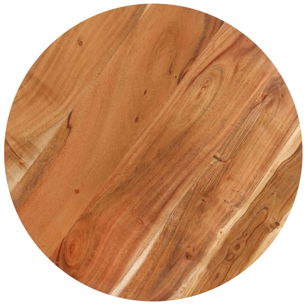 vidaXL Bistro Table Round 23.6"x29.5" Solid Acacia Wood