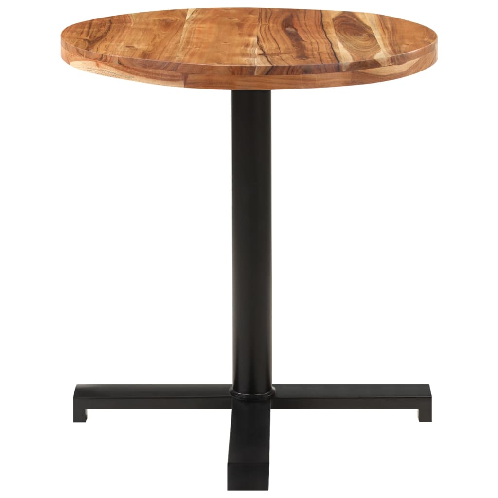 Bistro staliukas, 70x75cm, akacijos medienos masyvas, apskritas | Stepinfit