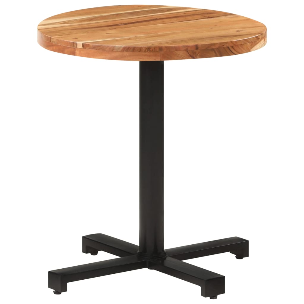 Bistro staliukas, 70x75cm, akacijos medienos masyvas, apskritas | Stepinfit