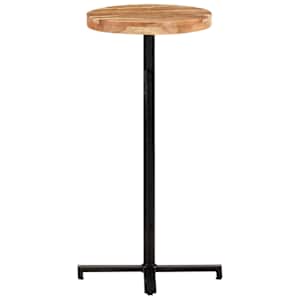 vidaXL Bar Table Round &Oslash;50x110 cm Solid Acacia Wood