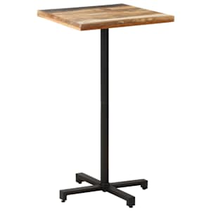 Bistro stůl čtvercový 60x60x110 cm masivní recyklované dřevo - obrázek 9