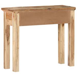 Konzolový stolek 90,5x30x75 cm masivní akácie recyklované dřevo - obrázek 4