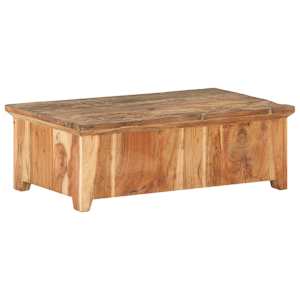 Konferenční stolek 90 x 50 x 31 cm masivní recyklované dřevo - obrázek 4