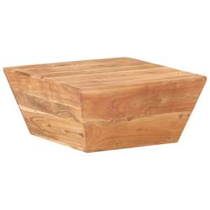 vidaXL kohvilaud, V-kujuline, 66 x 66 x 30 cm, akaatsiapuit
