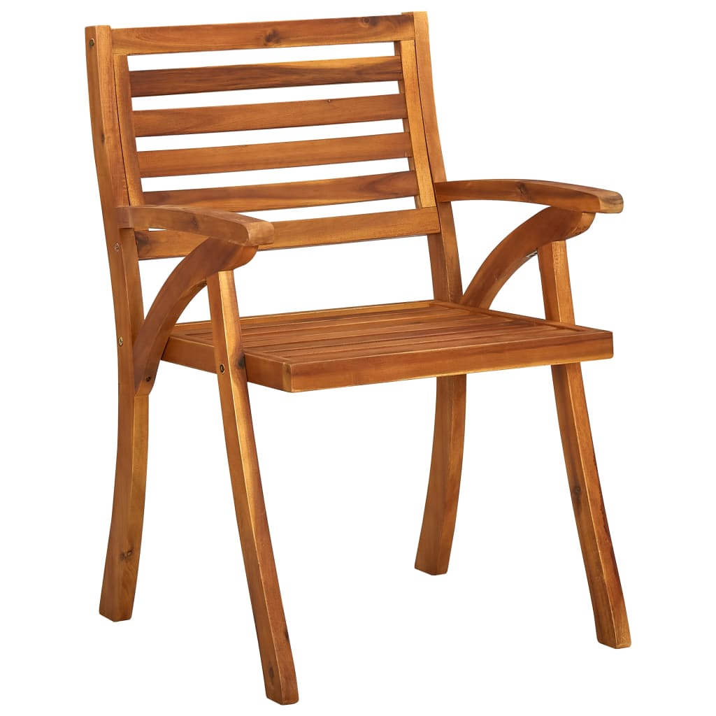 dārza krēsli, 2 gab., akācijas masīvkoks | Stepinfit.lv