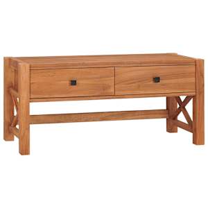 vidaXL telerialus, 100 x 40 x 45 cm, tiikpuu