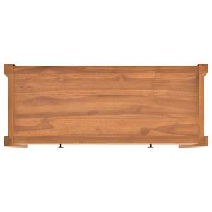 TV stolek 100 x 40 x 45 cm teakové dřevo - obrázek 6