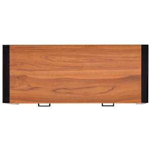 Psací stůl se 2 zásuvkami 100 x 40 x 75 cm teakové dřevo - obrázek 6